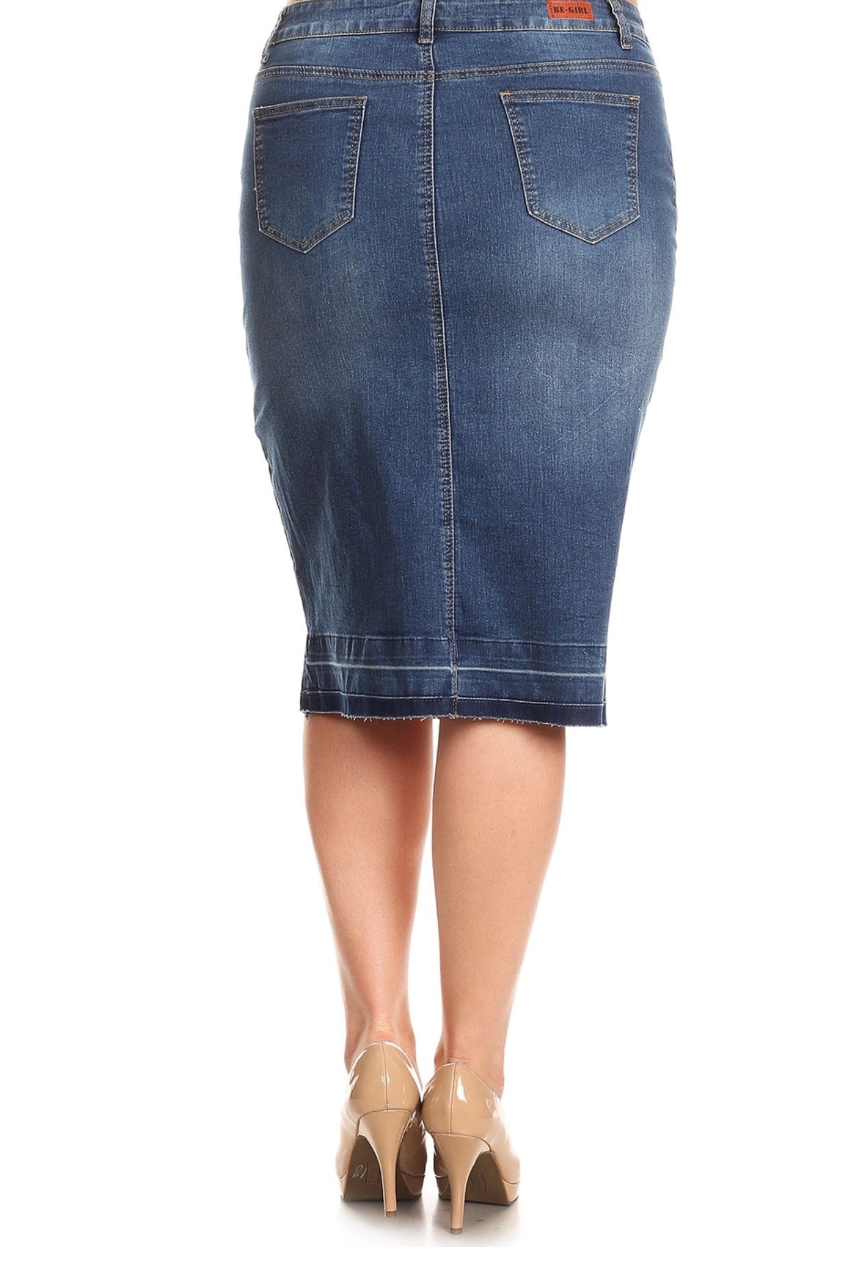 The "Chloe" Denim Skirt
